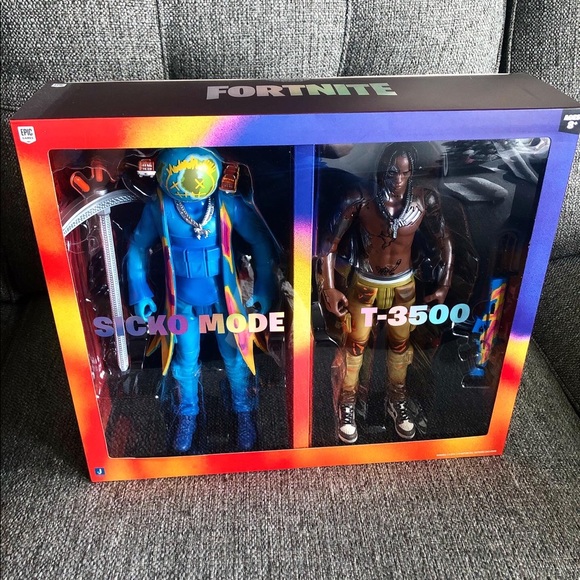 Travis Scott Fortnite Action Figure Duo Set